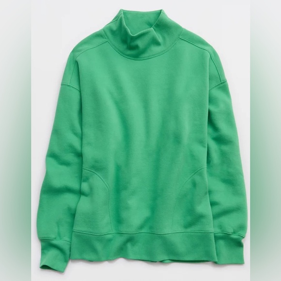 OFFLINE By Aerie Cloud Fleece Oversized Mockneck Sweatshirt - Picture 3 of 10